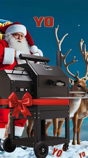 🎅❄️ When even Santa’s out of breath… You know it’s built like a Yoder. That 640S is all American steel — amazing in the backyard, not so great on a rooftop.🎁 Lucky for Santa (and you), available now at The BBQ Store. With 1,070 square inches of cook space, combined with nearly 12 inches of headroom, there’s plenty of room for anything from briskets and pork butts to beer can chickens and turkeys. But the real versatility is the ability to truly flame grill on the same cooker. Yoder Smokers pel