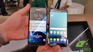 Samsung Galaxy Note 7 vs S7 Edge, primo video confronto