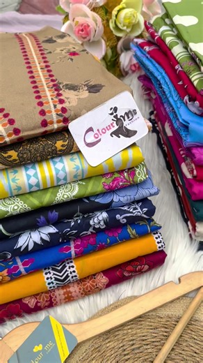 Bin-hamid exclusive cotton 3 pec😍🌼printed pant💢 | Colour Me Fashion