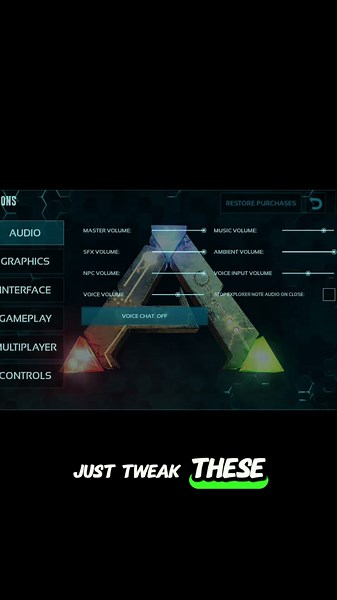 ARK ultimate Survival edition lag free and crash free graphics settings #arksurvival #ark