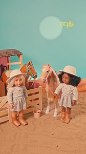 🤠🐴 ¡Bienvenidas al Rancho Our Generation! 🐴🤠 Aquí las muñecas viven aventuras al aire libre, cuidan a sus caballos y aprenden todo sobre el mundo ecuestre. 🌾✨ Ya sea entrenando en la pista, cepillando sus crines, o galopando hacia nuevas historias, cada día en el rancho es una oportunidad para imaginar sin límites. 💕🧼🐎 🏇 ¿Te unes al equipo? Descubre caballos, establos, ropa de montar y accesorios increíbles para vivir la vida ranchera con estilo. 💖 🌟 Disponible en México en tiendas co