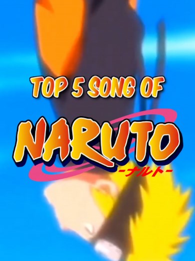 Top 5 BEST Naruto Songs🦊 #Naruto #narutoshippuden #anime #animeopening
