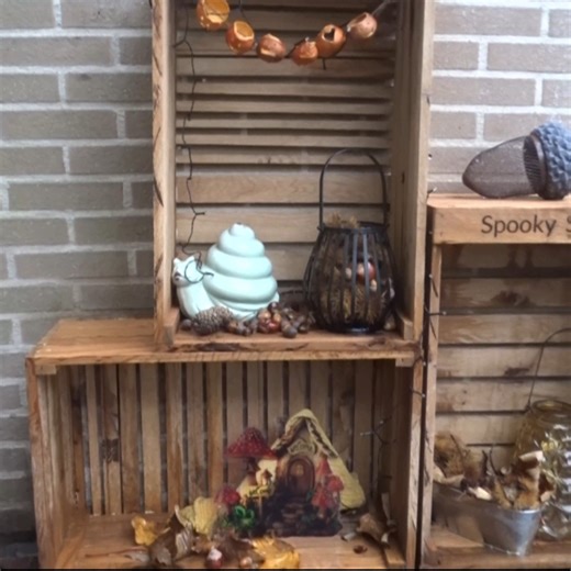 2.2K views · 15 reactions | Spooky DIY Alert: Crate Boxes for Halloween! | ATC | Facebook