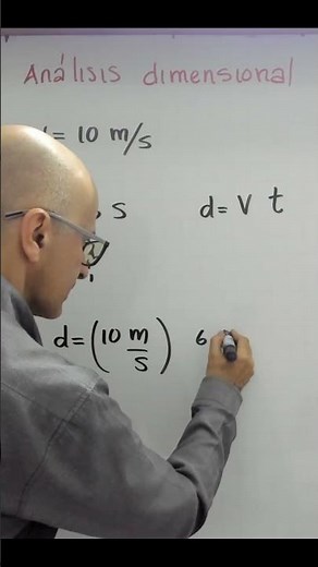 Análisis Dimensional: Calcula la Distancia con Velocidad y Tiempo en Diferentes Unidades.