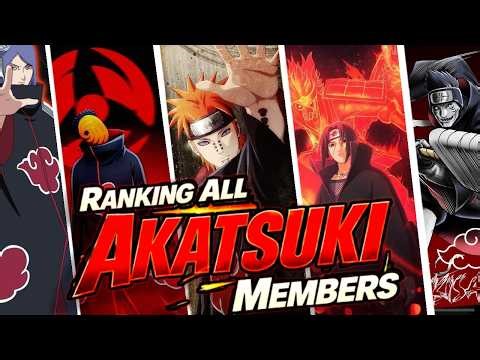 Ranking ALL Akatsuki Members Weakest to Strongest Explained in Hindi (Naruto)