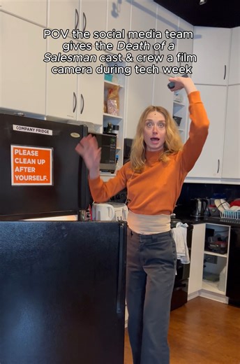 The Citadel | Edmonton Theatre on Instagram: "Behind the scenes of DEATH OF A SALESMAN, one frame at a time. 📸✨ Captured by our incredible company. 💼 Join us for DEATH OF A SALESMAN in the Shoctor Theatre until February 15, 2026. By Arthur Miller Directed by Daryl Cloran In Partnership with the Arts Club Theatre Company (Vancouver) CAST Alexander Ariate @ariate_grande, Nadien Chu @nadienc, Tess Degenstein @tessdegenstein, Jeff Gladstone @jgladstone, Nathan Kay @naykay10, Christina Nguyen @xtin