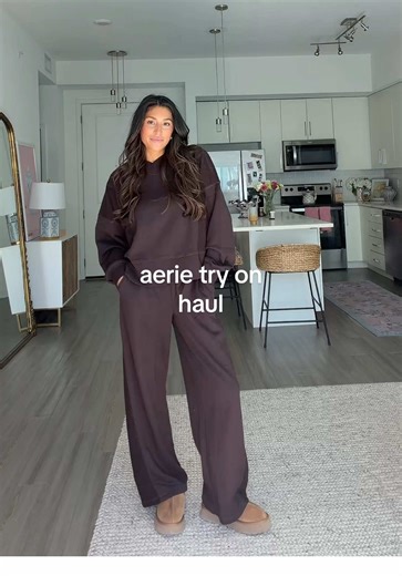 Cozy Aerie Loungewear Try-On Haul