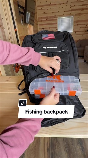 🎣 This fishing backpack is the secret weapon every fishermans needs. Waterproof, organized, and built to protect your gear so you can focus on the catch, not the clutter. If your favorite people spend their peace on the water… this is their kind of gift. 🌅 #FishingGear #FishingBackpack #FishingTackle #OutdoorGuys #GiftForHim @KastKingUSA