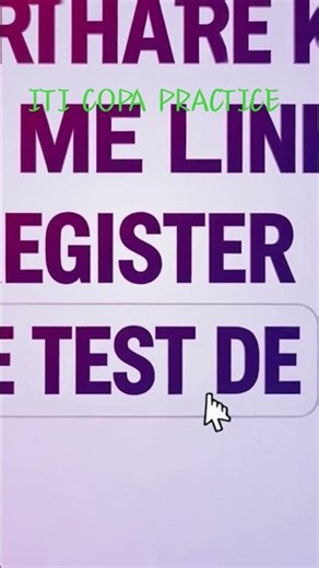 #ITI. ITI TO COPA PRACTICE. #copa #COMPUTER #ICT #mppsc