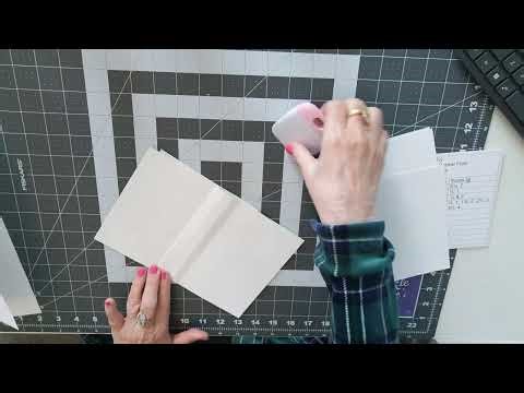 Reverse Waterfall Pocket Folio Tutorial Part 1