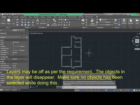 Layer command in AutoCAD