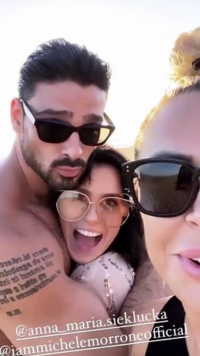Romantic Moments of Michele Morrone and Anna-Maria Sieklucka