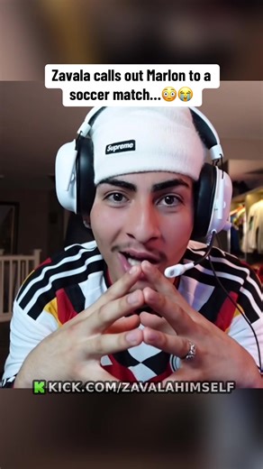 Zavala calls out Marlon to a soccer match…😳😭 | Daily Clipz | #zavala #fyp #marlon