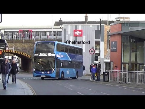 Buses of The UK 2022-Chelmsford Bus & Rail Station and Town Centre