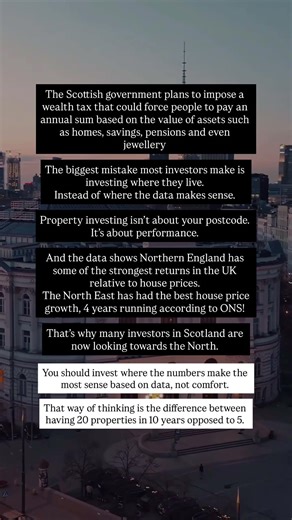 Why Investors Are Looking North #propertyinvestmentstrategy #propertyinvestmentuk #longterminvesting