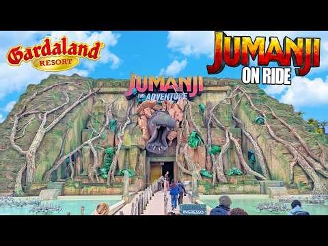 Jumanji The Adventure Dark Ride | Full Ride Experience at Gardaland Resort (April 2026) [4K]