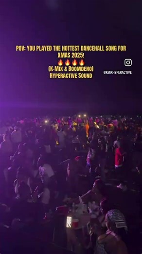Hyperactive sound at St Mary igloo BOOM DENO ❌ K MIX 🔥🔥🔥🔥 #highlights #dancehall #jamaica