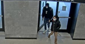 Video shows Oliver Karafa and Lucy Li travel to Montreal airport after shooting