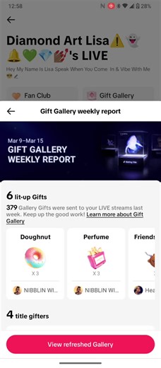 Thank You Family For Being In My Gift Gallery & Everyone @NIBBLIN WITH NETTA 👻⚠️🍔🍟🧁 @⚠️🧿Milswagg..Mr.87🔔👻🏝️❤️⚠️ @Heavenlytaste2.0 @After It ALL (BIG Kesh)