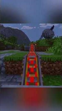 BOTW Minecraft Roller-Coaster Part 2 #ZeldaBOTW #Hyrule #Link #ZeldaGame #MinecraftWorld #Rollercoas