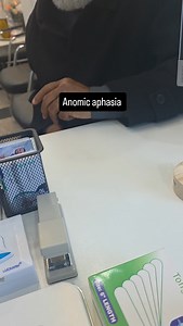 Anomic aphasia الحبسه الاسمية اضطراب لغوي يجد المريض صعوبه في ايجاد الكلمات ينتج عن بعض انواع الجلطات الدماغية | عيادة الدكتور أوس مراد الحسناوي لطب الجملة العصبية