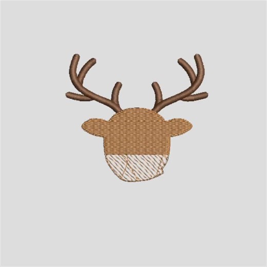 Reindeer Embroidery Designs: Multi-size Christmas Machine Files (download) - Etsy