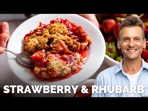 Strawberry Rhubarb Crumble