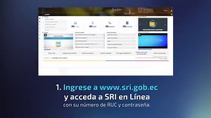Ahora es más fácil consultar sus declaraciones tributarias por internet a través de www.sri.gob.ec. Mire cómo aquí: | Servicio de Rentas Internas