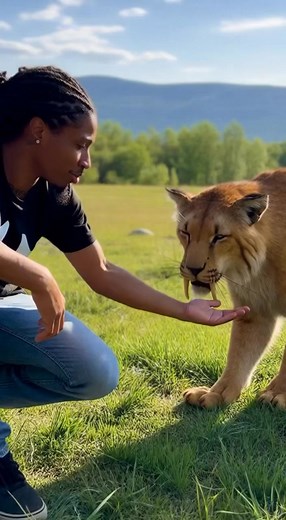 46K views · 1K reactions | Saber-toothed Cat (Smilodon) #sabertoothtiger #Saber #tiger | Larzarus Crosby | Facebook