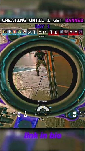 Legit Cheating Until I Get Banned... Day 1 #r6 #rainbowsix #siege