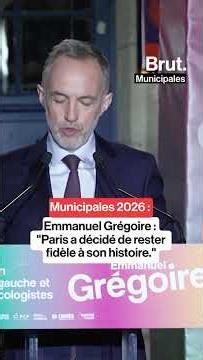 Emmanuel Grégoire: "Paris has decided to remain true to its history."