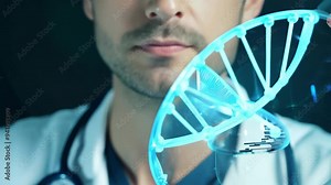 Intense examination in a dimly lit medical room with a focused doctor assessing a patient
