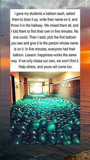🎈 The Balloon Lesson That Changed Everything