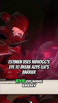 Estinien Uses Nidhogg’s Eye to Break Azys Lla’s Barrier | FFXIV Heavensward Cutscene