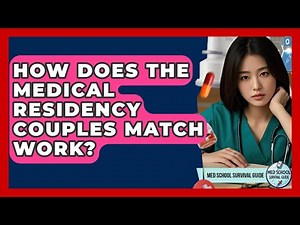 How Does The Medical Residency Couples Match Work? - Med School Survival Guide