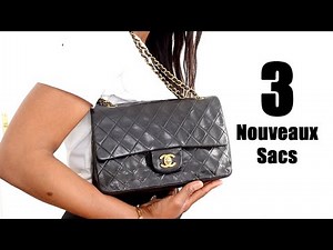 3 nouveaux sacs dont un CHANEL !
