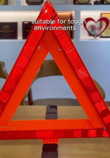 Must-have DOt warning triangles for travel,ensuring safety #emergencytriangle #carsafety #roadsideemergency #safetyfirst #roadsideassistance