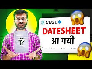 CLASS 10: NEW DATESHEET AA GAYI🤯🤯 | CBSE Latest Update 2026 | Boards Class 10th