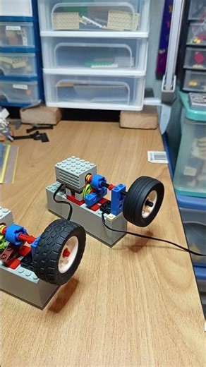 2 power activated forward,off,reverse swiched battery boxes connected together