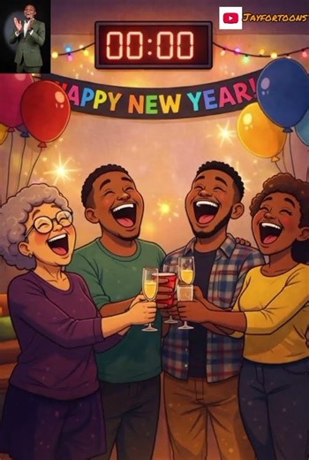 Countdown to Midnight: A Family's New Year Celebration 🎉