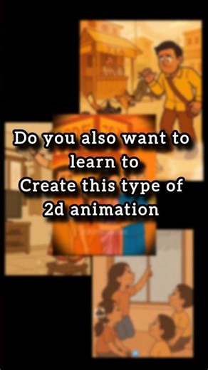 Do u also want to create this 2d animation? check in the description #shorts #trending #fypシ#memes