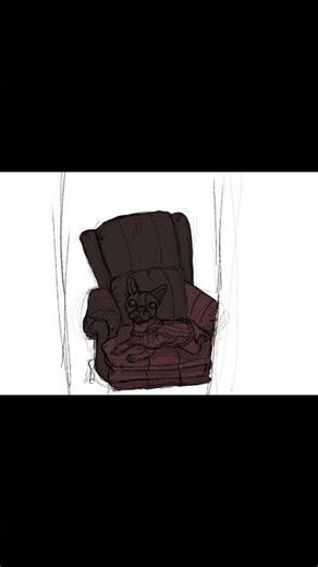 Chelsea’s Frenchie Time Lapse Sketch by Tomi