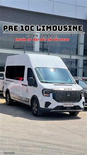 🔥Ford Transit Premium 10C Limousine - Không gian thương gia di động 🔥 #TransitLimousine