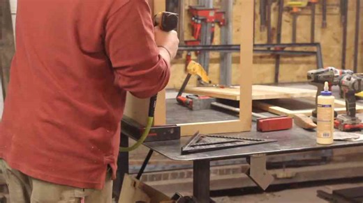 How to build an easy welding & woodworking industrial reclaimed filing cabinet
