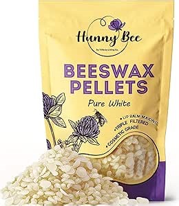 Trifecta Living Co.'s Beeswax Pellets - Bees Wax Perfect for DIY Candles, Skincare, and More! Discover The Creative Possibilities with Our Versatile, Beeswax Pellets!