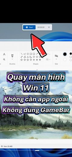 Cách quay màn hình win 11 dễ nhất. Không cài app ngoài, không dùng GameBar !! #fyp #laptoplc #tips