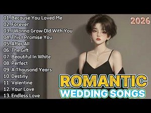 Top Wedding Songs 2026 💕 | Romantic Love Music for Your Big Day