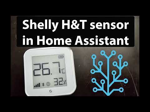 Connect Shelly H&T sensor to Home Assistant