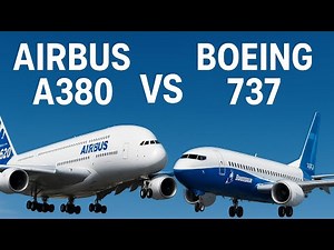 Airbus A380 vs Boeing 737 | The Ultimate Comparison of Aviation Giants