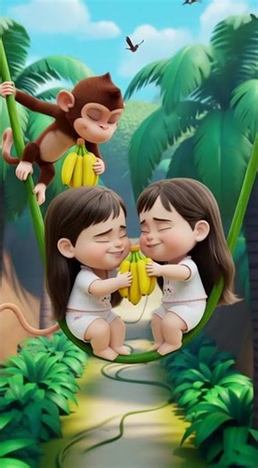Lexi and Max the Monkey | The Joy of Sharing 🍌🐒